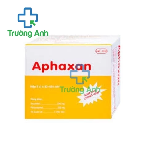 Aphaxan - Thuốc giúp giảm đau kháng viêm hiệu quả của Armepharco